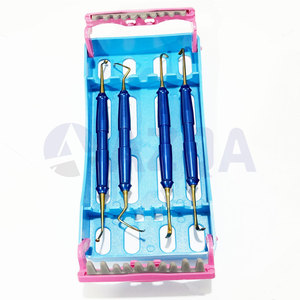 ชุดเครื่องมือยกไซนัสสำหรับการปลูกถ่ายฟันแบบขั้นสูง ทำจากเหล็กกล้าไร้สนิม ใช้งานด้วยมือ ได้รับการรับรองมาตรฐาน CE - Product Image 5