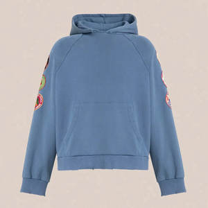 Fournisseur OEM de sweats à capuche personnalisés effet délavé, look vintage, idéal pour la vente au détail et la vente en gros - Product Image 1