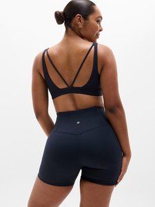 Shorts de Compresión de Cintura Media para Mujer, con Bolsillo y Control de Abdomen, que Absorben la Humedad - Product Image 3