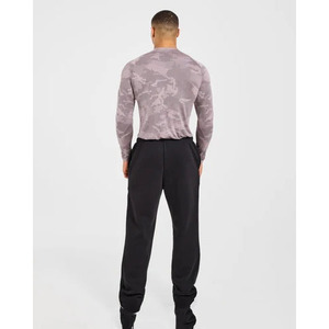 <b>Men's</b> Camouflage Long Sleeve Casual <b>Shirt</b> Quick Dry Knitted Polyester Top Autumn Wear - Product Image 2