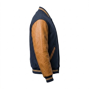 Mens classic varsity <b>jacket</b> designed with versatile comfort and athletic charm for urban casual travel and modern daily fashion - Product Image 2