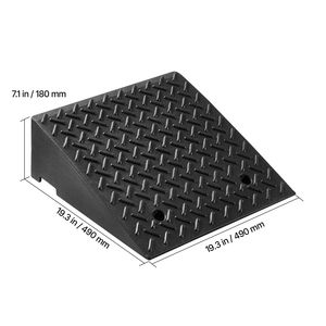 Rampa per Marciapiede Resistente, Capacità di Carico 7000 Libbre, Altezza 7 Pollici con Serbatoio di Drenaggio per Accesso Disabili - Product Image 5