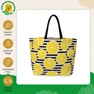 Fabricant en gros vendant des sacs fourre-tout en jute teint biodégradable de qualité supérieure, à motifs géométriques, pour la plage et le shopping, en promotion - Product Image 2