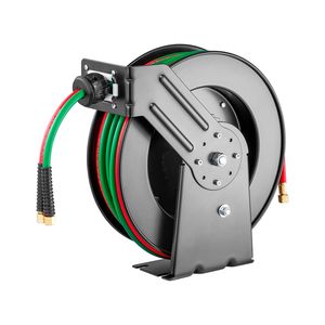 Avvolgitubo Retrattile per Saldatura da 1/4 di Pollice x 50 Piedi, Grado R Doppio, per Montaggio a Soffitto/Parete, Resistente, Max 300 PSI, Attrezzatura per Saldatura ad Ossigeno - Product Image 6