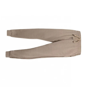 Pantalones Deportivos de Algodón para Hombre, Color Sólido, Cintura con Cordón, Corte Regular, Largos, Transpirables, para Otoño - Product Image 2