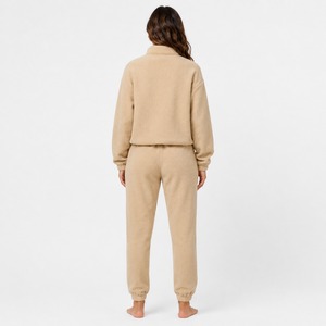 Ensemble de survêtement en polaire pour femme de qualité supérieure, sweat à capuche et pantalon de survêtement chauds avec finition soignée, vêtements de mode pour femme, survêtement en polaire - Product Image 6