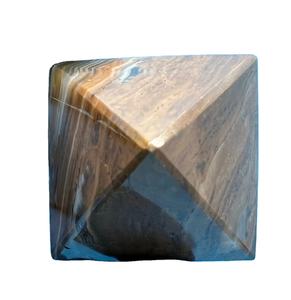 Pirámide de mármol de ónix marrón, Pirámide de cristal de ónix, Pirámides de mármol de piedra - Product Image 5