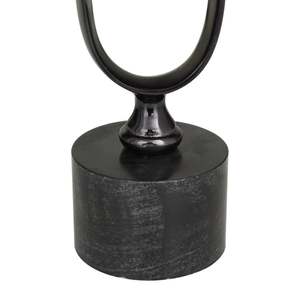 <b>Candlestick</b> <b>Holder</b> Set Of 2 <b>Black</b> Tapered Design For Home Decoration Durable Finish - Product Image 6