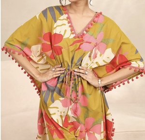 2026 Trendy Beautiful Dubai <b>Kaftan</b> Women Handmade Beaded Elegant Traditional Islamic Clothing Party Accessory Designed Muslim - Product Image 5