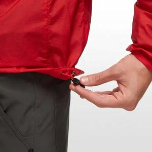 Veste coupe-vent en toile de style High Street pour homme avec capuche compressible et coupe-vent pour la saison hivernale - Product Image 6