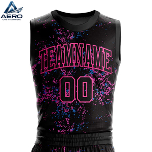 Uniformes de Baloncesto al Por Mayor, Personalizados con Color, Logotipo y Número Impresos, Ropa Deportiva para Clubes y Equipos, de Buena Venta, Lisos y sin Mangas - Product Image 4