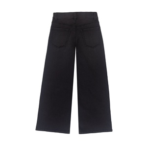 Nouvelle collection été : Jean décontracté pour filles, grande taille, coupe large, délavé, respirant, taille haute, en denim tendance - Product Image 4
