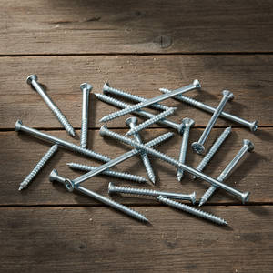 Tornillo para Madera de Acero al Carbono Marca PDC, Rosca Gruesa, Punta Afilada, Óxido Negro, Métrico/Pulgada, Clase 4, Alta Resistencia, Buen Precio - Product Image 1