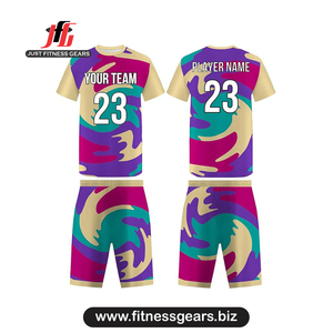 Ensemble de maillots de football sublimés, anti-transpiration, unisexe, adulte, manches courtes, motif camouflage 23 - Product Image 6