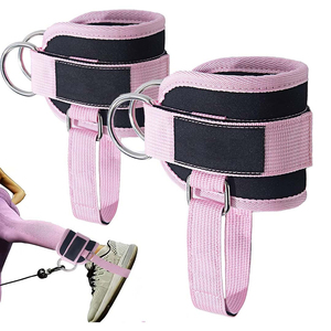Custom Branding Ankle Strap with Padded Support for Cable Kickbacks, <b>Leg</b> <b>Exercises</b> and Fitness Training in Wholesale Orders - Product Image 5