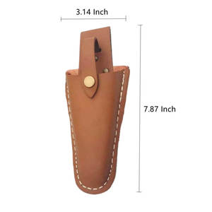 Premium Thick Leather Plier Holder For Safe Storage Of Pliers On Work <b>Belt</b> Leather Plier Holder - Product Image 2