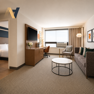 Colección de Muebles Inspirada en el Hotel Holiday Inn, de un Proveedor Vietnamita, Diseñada para Habitaciones Acogedoras y de Rendimiento Duradero - Product Image 1