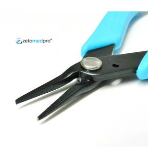 Pinzas de Acero Inoxidable de Alta Calidad con Certificación CE, Pinzas de Punta Fina y Suave para Joyería y Trabajo con Cuentas, Opciones OEM - Product Image 3