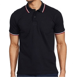 High Quality Summer Men Casual for <b>Shirt</b> 100% Polyester <b>Button</b> Front Solid Pattern 220g <b>Half</b> Sleeve Breathable for Men's - Product Image 3