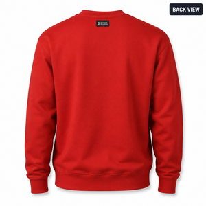 เสื้อสเวตเชิ้ตคอกลมผ้าฝ้ายฟลีซสำหรับผู้ชาย แบบสวมหัว รับผลิตแบบ OEM ODM แบรนด์ส่วนตัว ขายส่งจากโรงงาน - Product Image 2
