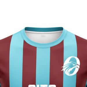 เสื้อแฮนด์บอลสีเขียวอมน้ำตาลสำหรับผู้ชาย แขนสั้น ชุดทีมกีฬา เสื้อกีฬาน้ำหนักเบา ระบายอากาศได้ดี เหมาะสำหรับการแข่งขัน - Product Image 2