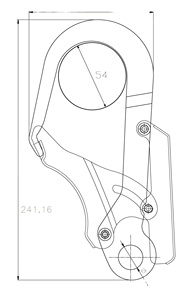 ตะขอสแน็ปความปลอดภัยอลูมิเนียมปลอมแปลง - Product Image 5