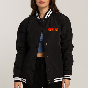 2026 New Stylish Ladies <b>Varsity</b> <b>Jackets</b> <b>for</b> <b>Women</b> Winter Breathable Waterproof Camouflage Embroidery Quilted Cotton Filling - Product Image 4