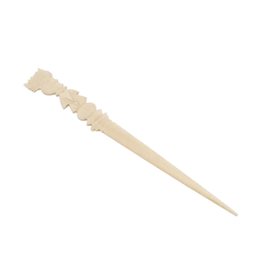 Pasador de Pelo Hecho a Mano con Madera y Hueso, Ecológico, Impermeable, Estilo Boho, para Mujer, con Artesanía Natural - Product Image 1