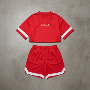 Conjuntos de Shorts de Algodón para Mujer, Ropa de Verano al por Mayor, Conjuntos de 2 Piezas de Camiseta y Shorts - Product Image 5