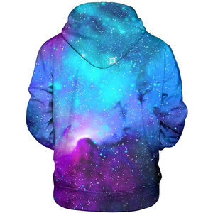 Sudadera con Capucha Corta y Holgada, Estampada con Gráficos Tie-Dye, 100% Algodón, Unisex, Estilo Urbano, Personalizada, para Hombre, 2026 - Product Image 3