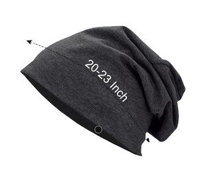 Gorros de estilo informal Jacquard, gorros de lana 100% con textura suave y tejido grueso, tamaño personalizado y etiqueta para uso diario para la playa - Product Image 1