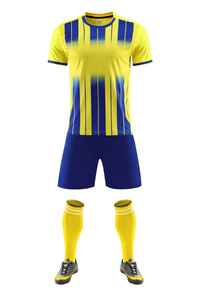 2026 Custom Logo Men’s Full Sublimation Soccer Uniform Kit Breathable Quick Dry <b>Training</b> Jersey Shorts & <b>Socks</b> Set Professional - Product Image 2