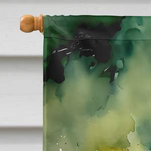 Mallard gran porche manga poste decorativo patio Banner ilustraciones Multicolor poliéster casa bandera para colgar en la pared - Product Image 3