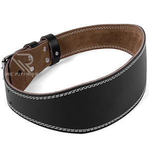 Ceinture de musculation en cuir pleine fleur RC Fitness avec boucle à dégagement rapide pour entraînement de strongman, vente en gros OEM - Product Image 1