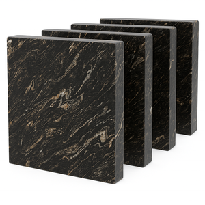 Carreaux et dalles de granit noir de haute qualité de la carrière indienne Dimensions précises avec un travail soigné granit noir indien - Product Image 2