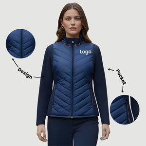 เสื้อแจ็คเก็ตขี่ม้าสำหรับผู้หญิง ประดับคริสตัล สำหรับฤดูหนาว - Product Image 3