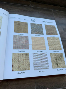 Papier peint en fibres naturelles fait main, revêtement mural texturé pour la décoration intérieure, export, vente en gros, fabricant OEM - Product Image 4