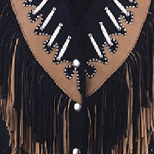 <b>Womens</b> Western <b>Leather</b> Fringe Vest Sleeveless Cowboy <b>Jacket</b> Suede Tassel Motorcycle Rodeo Festival Fashion Premium OEM - Product Image 4