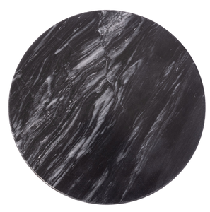 Base Giratoria de Mármol Negra para Manualidades, Base Giratoria de Mármol Moderna de Alta Calidad para Almacenamiento - Product Image 1