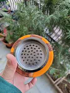 Brûleur d'encens en bois d'acacia époxy, brûleur de Bakhoor, écologique, cadeau religieux pour l'Aïd et le Ramadan, vente chaude - Product Image 2