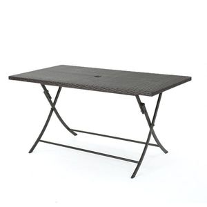 <b>Foldable</b> Rectangle Outdoor <b>Dining</b> <b>Table</b> - Product Image 5