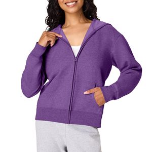 Custom Mens Womens Zipper Hoodies Premium Cotton Fleece Full <b>Zip</b> <b>Hooded</b> Sweatshirt OEM ODM Wholesale Clothing Manufacturer Women - Product Image 6