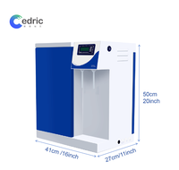 Machine à eau ultrapure de laboratoire DI 20L/heure, eau déminéralisée et eau distillée, service OEM pour usage commercial