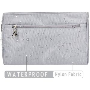 Organizer Espandibile XL Beige Grigio in Nylon per Borse - Inserto Modellante Fai-da-te per Borsa a Mano, Organizer per Borsa, Borsa nella Borsa - Product Image 3