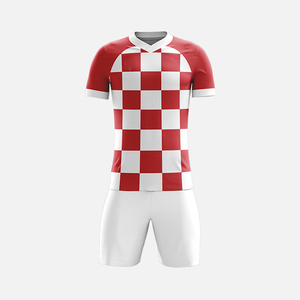 Uniforme de Fútbol Personalizado de la Mejor Calidad para Hombre, Nuevo Diseño con Impresión Digital, Logotipo Personalizado, Nombre del Equipo, Servicio OEM - Product Image 1