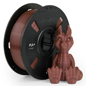 <b>PLA</b>+ Chocolate Brown 1.75mm 1kg 3D Printing Filament ±0.03mm Fast Print Cutting Numakers - Product Image 2