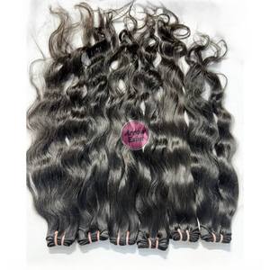 Premiers détaillants indiens de produits capillaires 2008 proposant des extensions de cheveux humains Remy indiens de qualité supérieure, des perruques à double trame machine pour tissage - Product Image 1