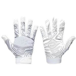 Youth High Quality American Football Gloves Custom Logo Impact Control Training Practice Adult <b>Game</b> American Football Gloves - Product Image 1