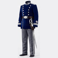 Nouvel arrivage : Uniforme d'artillerie pour homme en tissu polaire coton/laine écologique, léger, respirant, durable, avec coutures soignées, style héritage