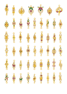 จี้และล็อกเก็ตทองคำบริสุทธิ์ 22K |   วัดอินเดียโบราณและลวดลายทางศาสนา |   เครื่องประดับขายส่ง ค่าทำราคาประหยัด - Product Image 4